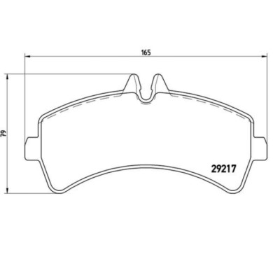 P50060_2.JPG Kit pastiglie freno, Freno a disco P 50 060 BREMBO per VW MERCEDES-BENZ