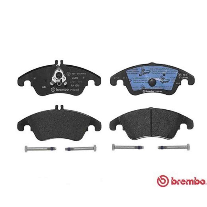 P50069_1.JPG Kit pastiglie freno, Freno a disco P 50 069 BREMBO per MERCEDES-BENZ