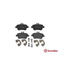 Kit pastiglie freno, Freno a disco P 50 091 BREMBO per MERCEDES-BENZ