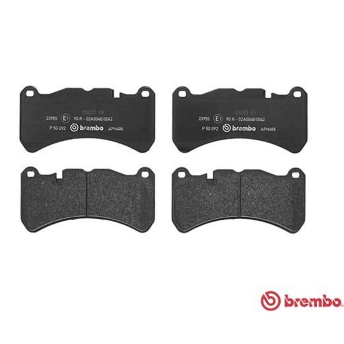 P50092_1.JPG Kit pastiglie freno, Freno a disco P 50 092 BREMBO per MERCEDES-BENZ MASERATI