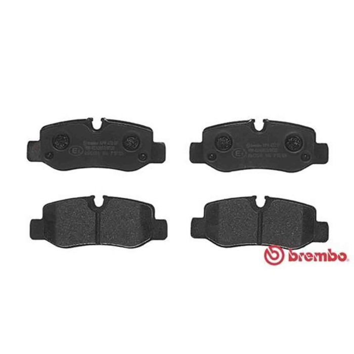 P50126_1.JPG Kit pastiglie freno, Freno a disco P 50 126 BREMBO per MERCEDES-BENZ
