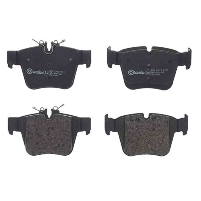 P50133_1.JPG Kit pastiglie freno, Freno a disco P 50 133 BREMBO per MERCEDES-BENZ