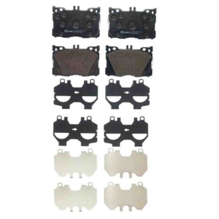 P50139_1.JPG Kit pastiglie freno, Freno a disco P 50 139 BREMBO per MERCEDES-BENZ