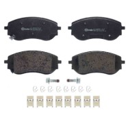 Kit pastiglie freno, Freno a disco P 50 144 BREMBO per MERCEDES-BENZ NISSAN