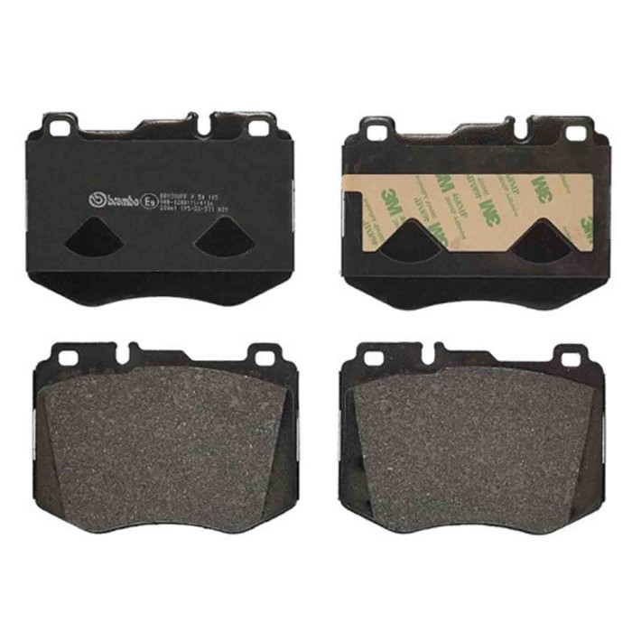 P50145_1.JPG Kit pastiglie freno, Freno a disco P 50 145 BREMBO per MERCEDES-BENZ