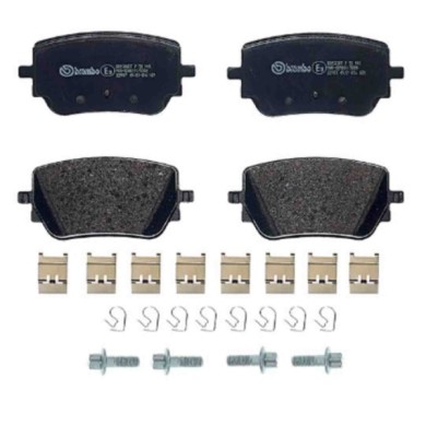 P50148_1.JPG Kit pastiglie freno, Freno a disco P 50 148 BREMBO per MERCEDES-BENZ