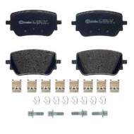 Kit pastiglie freno, Freno a disco P 50 148 BREMBO per MERCEDES-BENZ