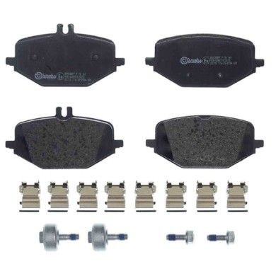 P50161_1.JPG Kit pastiglie freno, Freno a disco P 50 161 BREMBO per MERCEDES-BENZ