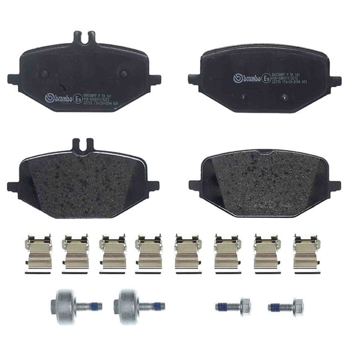 P50161_1.JPG Kit pastiglie freno, Freno a disco P 50 161 BREMBO per MERCEDES-BENZ