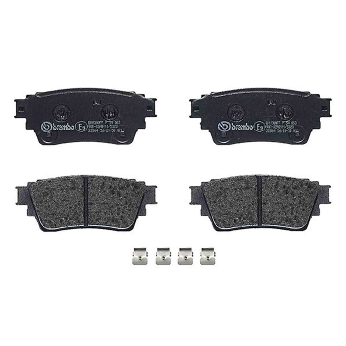 P54063_1.JPG Kit pastiglie freno, Freno a disco P 54 063 BREMBO per MITSUBISHI