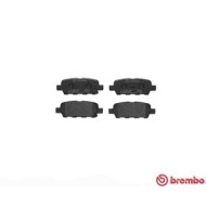 Kit pastiglie freno, Freno a disco P 56 046 BREMBO per RENAULT NISSAN SUZUKI