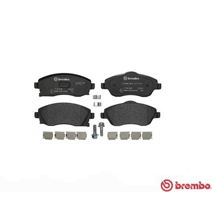 P59036_1.JPG Kit pastiglie freno, Freno a disco P 59 036 BREMBO per OPEL
