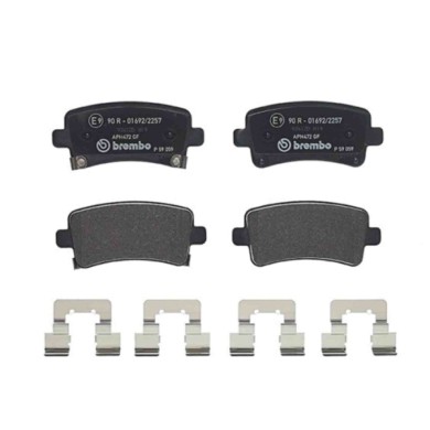 P59059_1.JPG Kit pastiglie freno, Freno a disco P 59 059 BREMBO per OPEL CHEVROLET SAAB