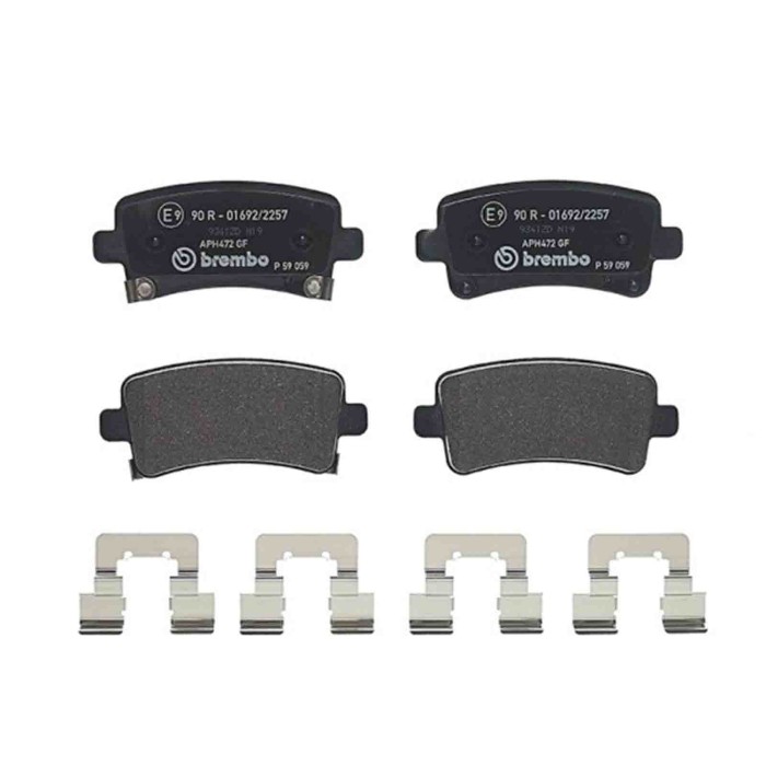 P59059_1.JPG Kit pastiglie freno, Freno a disco P 59 059 BREMBO per OPEL CHEVROLET SAAB