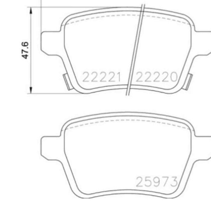 P59086_2.JPG Kit pastiglie freno, Freno a disco P 59 086 BREMBO per OPEL