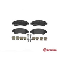 Kit pastiglie freno, Freno a disco P 61 091 BREMBO per PEUGEOT CITROEN OPEL FIAT