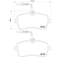 P61109_2.JPG Kit pastiglie freno, Freno a disco P 61 109 BREMBO per PEUGEOT