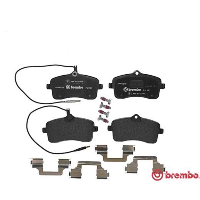 P61109_1.JPG Kit pastiglie freno, Freno a disco P 61 109 BREMBO per PEUGEOT