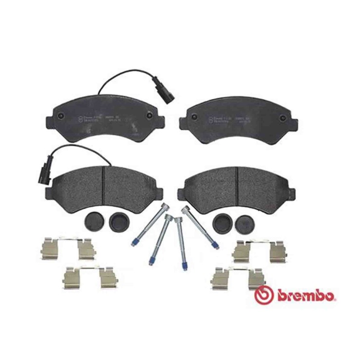 P61118_1.JPG Kit pastiglie freno, Freno a disco P 61 118 BREMBO per PEUGEOT CITROEN OPEL FIAT