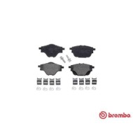 Kit pastiglie freno, Freno a disco P 61 124 BREMBO per PEUGEOT CITROEN OPEL DS