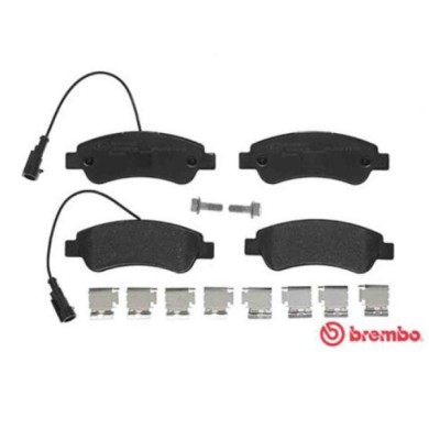 P61125_1.JPG Kit pastiglie freno, Freno a disco P 61 125 BREMBO per PEUGEOT CITROEN VW FORD