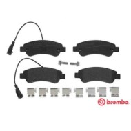 Kit pastiglie freno, Freno a disco P 61 125 BREMBO per PEUGEOT CITROEN VW FORD