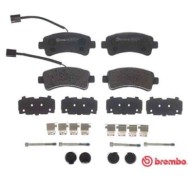 Kit pastiglie freno, Freno a disco P 61 130 BREMBO per PEUGEOT CITROEN OPEL FIAT