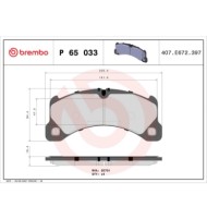 P65033_2.JPG Kit pastiglie freno, Freno a disco P 65 033 BREMBO per PORSCHE