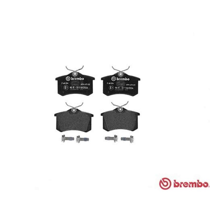 P68024_1.JPG Kit pastiglie freno, Freno a disco P 68 024 BREMBO per RENAULT CITROEN OPEL