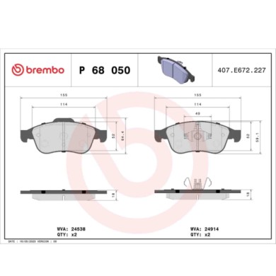 P68050_2.JPG Brembo pastiglie ant 24914 - 24538