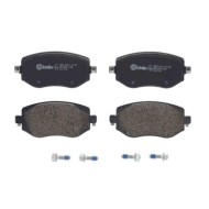 Kit pastiglie freno, Freno a disco P 68 068 BREMBO per RENAULT