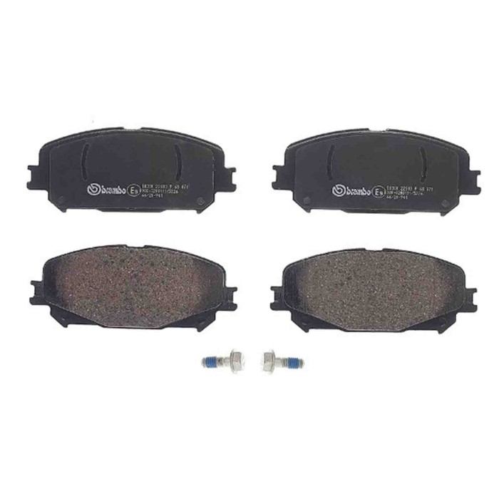 P68071_1.JPG Kit pastiglie freno, Freno a disco P 68 071 BREMBO per RENAULT MITSUBISHI