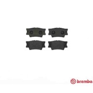 Kit pastiglie freno, Freno a disco P 83 089 BREMBO per TOYOTA LEXUS