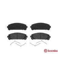 Kit pastiglie freno, Freno a disco P 83 145 BREMBO per TOYOTA LEXUS SUBARU