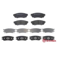 Kit pastiglie freno, Freno a disco P 83 160 BREMBO per TOYOTA LEXUS