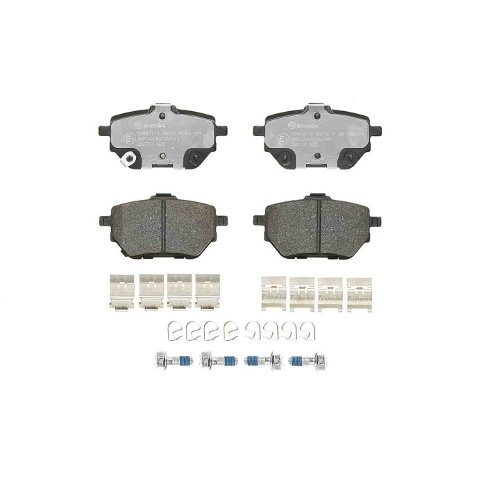 P83182_1.JPG Kit pastiglie freno, Freno a disco P 83 182 BREMBO per TOYOTA