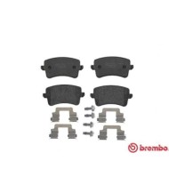 Kit pastiglie freno, Freno a disco P 85 100 BREMBO per AUDI