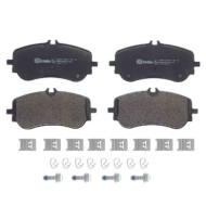 Kit pastiglie freno, Freno a disco P 85 172 BREMBO per VW MAN