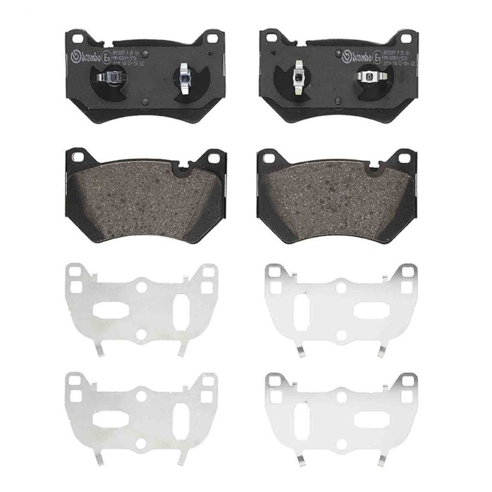 P85181_1.JPG Kit pastiglie freno, Freno a disco P 85 181 BREMBO per AUDI