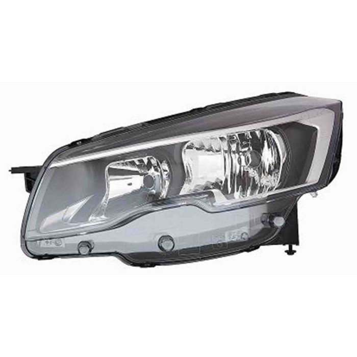001363_AUTO.JPG Proiettore H7-h7 Elettrico Senza Motore Per Peugeot 508 Lato Destro Dal 2014/07 Al 2018/08