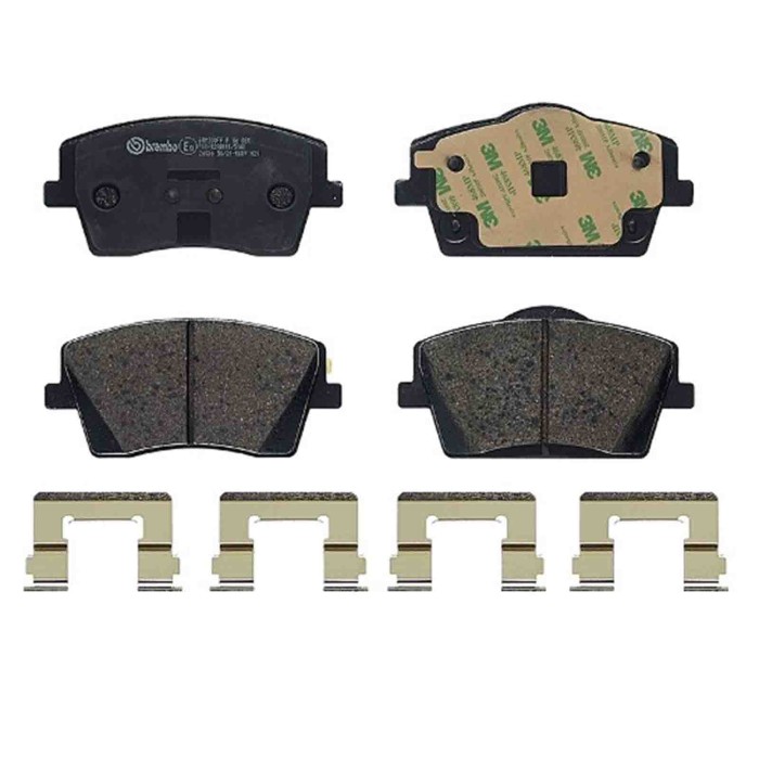 P86031_1.JPG Kit pastiglie freno, Freno a disco P 86 031 BREMBO per VOLVO LYNK & CO