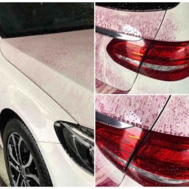 IRON1.jpg Cartec - Iron Wash Pulitore Decontaminante Residui Ferrosi Cerchi E Carrozzeria Auto - Iron Remover (1 Litro)
