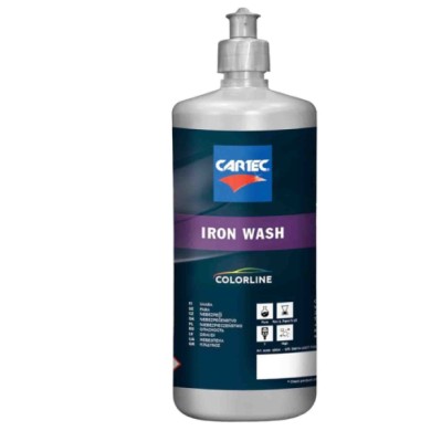IRON2.jpg Cartec - Iron Wash Pulitore Decontaminante Residui Ferrosi Cerchi E Carrozzeria Auto - Iron Remover (1 Litro)