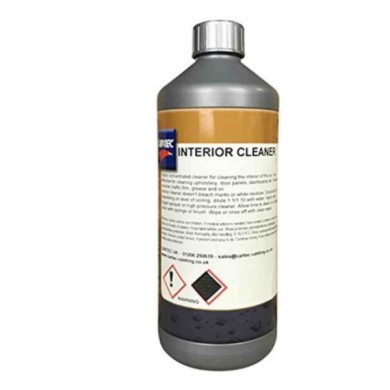 INTERIOR.jpg Detergente Interni Auto In Pelle, Tessuto, Detergente Cruscotto, Parti In Plastica - Cartec Interior Cleaner (1 Lit