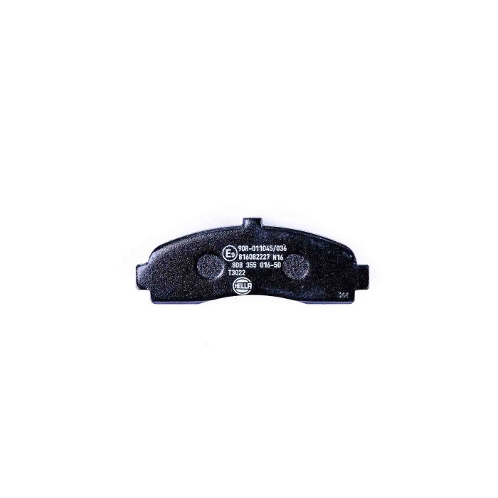 LIBRETTO_RICHIESTA_TARGA.JPG Kit pastiglie freno, Freno a disco 8DB 355 016-501 HELLA PAGID per NISSAN