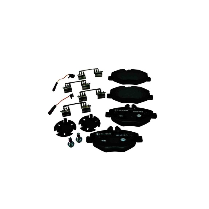 8DB355018731_2.JPG Kit pastiglie freno, Freno a disco 8DB 355 018-731 HELLA PAGID per MERCEDES-BENZ