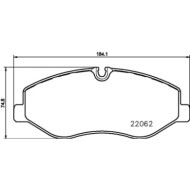 LIBRETTO_RICHIESTA_TARGA.JPG Kit pastiglie freno, Freno a disco BPD1306 BENDIX BRAKING per MERCEDES-BENZ