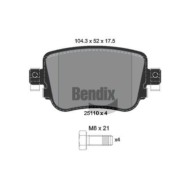 NEUTRO.jpg Kit pastiglie freno, Freno a disco BPD1325 BENDIX BRAKING per AUDI VW SEAT SKODA