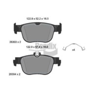 NEUTRO.jpg Kit pastiglie freno, Freno a disco BPD1652 BENDIX BRAKING per AUDI VW FORD SEAT