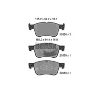 NEUTRO.jpg Kit pastiglie freno, Freno a disco BPD2350 BENDIX BRAKING per FORD